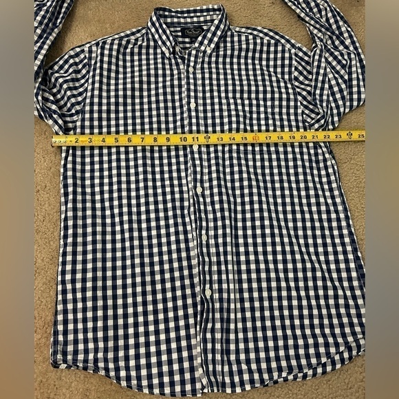 Nat Nast Men’s XL Checkered Long Sleeve Button Up Shirt - Picture 4 of 7
